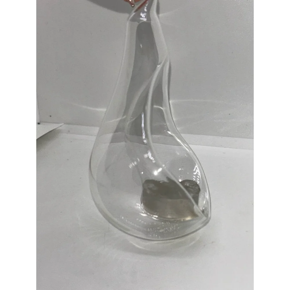Set Of 2 Glass Diffuser Teardrop Christmas Ornament Essential Oils Decor Home